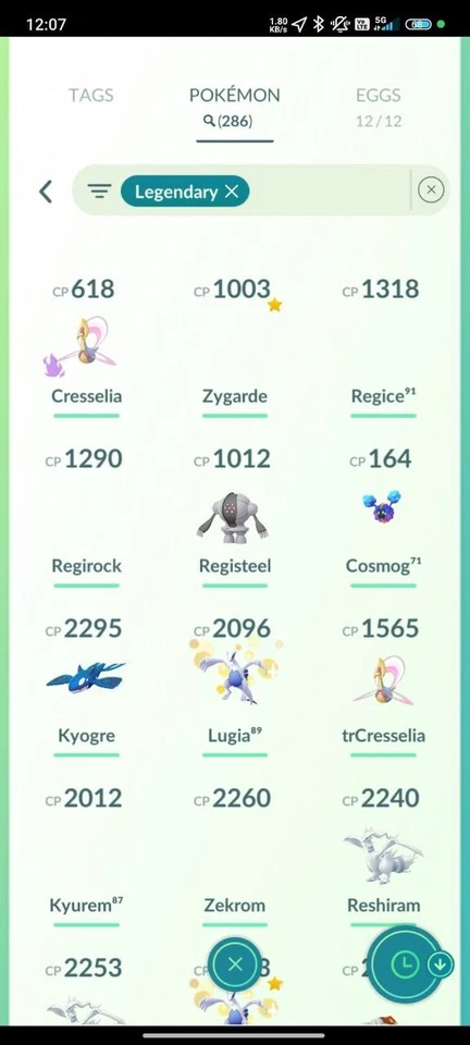 LEVEL 41 • POKEMON • +6M DUST • GO • 486 SHINYS • RED TEAM - Image 3 of 4