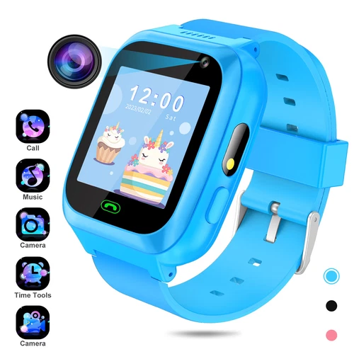 Smart Watch for Kids with Call Camera Video Game Boys Girls Phone Watches Gifts - Picture 4 of 30