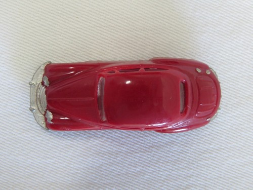 Pair Vintage HO Plastic Cars 30-40's Sedan & Convertible Made in Hong Kong - Picture 10 of 13