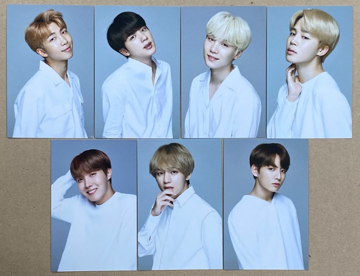 BTS x VT Collaboration OFFICIAL PHOTOCARD SET | eBay