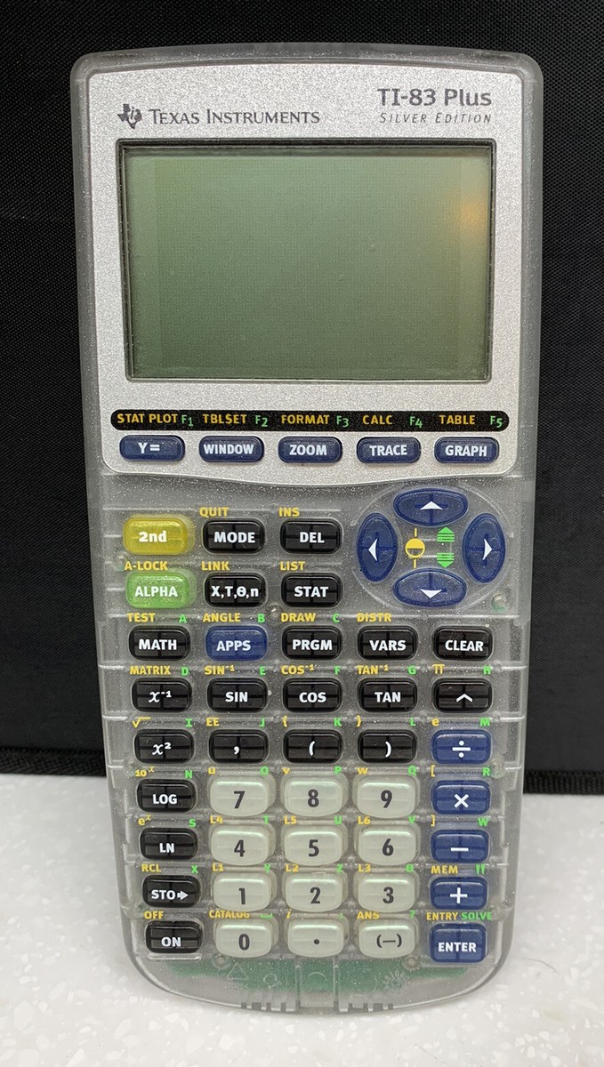 Texas Instruments TI-83 Plus Silver Edition Graphing Calculator 