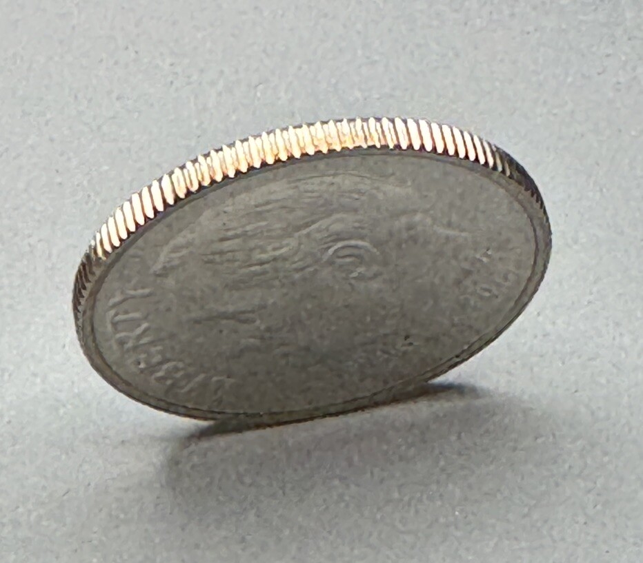 2014-D Roosevelt Dime 10cent Coin from US Mint Set. Uncirculated