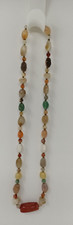 Vintage Multi-Stone Agate Beggar Bead Necklace, Bracelet & Earring Set — listing 3