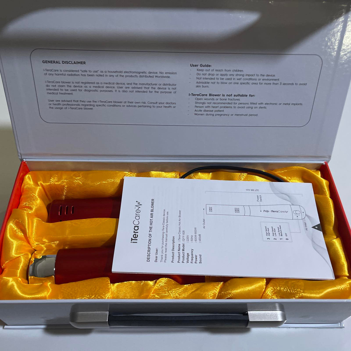 Prife iTera-Classic テラヘルツ iTera Care Terahertz Classic 2.0 Lightwave Device New Model Wand