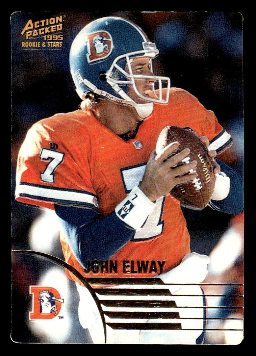1995 Action Packed Rookies & Stars  # 14 John Elway