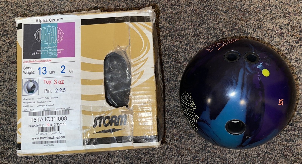 Storm Alpha Crux Bowling Ball 13 lb | eBay