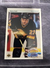 1990-91 Upper Deck Young Guns 530 Garry Valk Vancouver Canucks