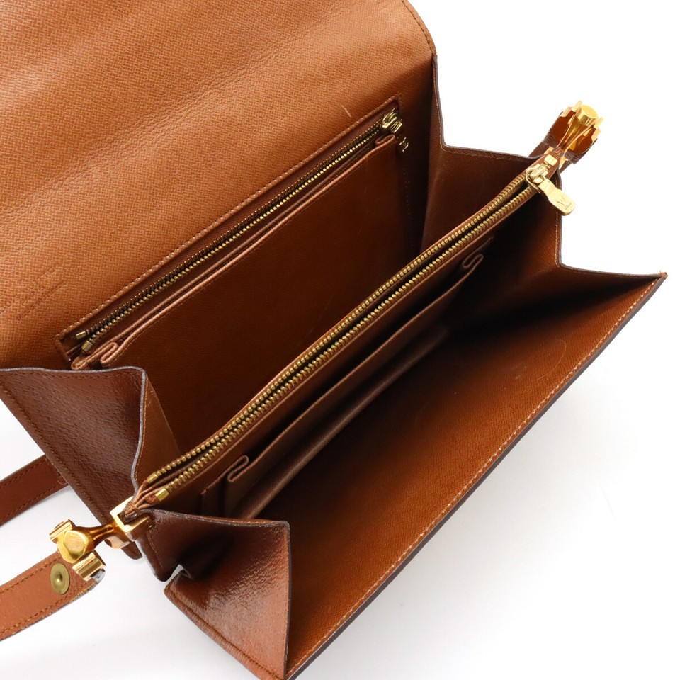 LOUIS VUITTON Monogram Sac Dauphine Shoulder Bag Vintage M51410 240712N