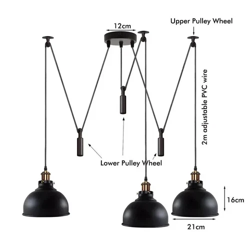 LOFT METAL CEILING LAMP PENDANT SHADE LIGHT NEW MODERN VINTAGE INDUSTRIAL RETRO - Picture 39 of 54