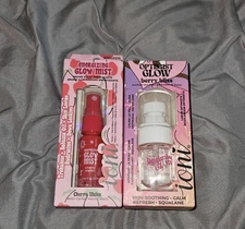 Ioni Glow-Getter  Glow Facial Mist in Berry Bliss & Glow Mist In Cherry Melon 
