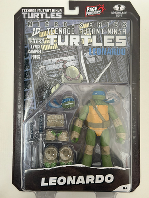 ボーノ　HEROs 5点セット Teenage Mutant Ninja Turtles Page Puncher Donatello/Leonardo