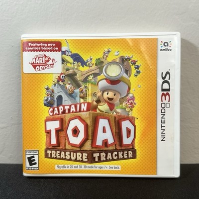 Captain Toad: Treasure Tracker (Nintendo 3DS, 2018) TESTED ! Wear on cover !