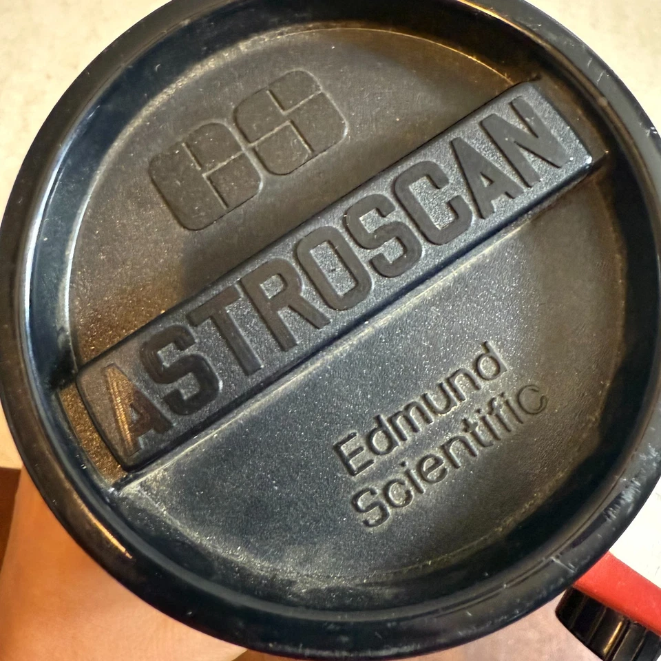 Vintage Astroscan Telescope Edmund Scientific RKE 8mm Yoke Bracket No Base read - Image 2 of 4