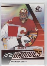 2023-24 Upper Deck SP Game Used New Grooves Jersey Dustin Wolf #NG-1 0wq6