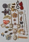 Vintage Costume Jewelry Lot Mixed Necklaces Bracelets Earrings =14