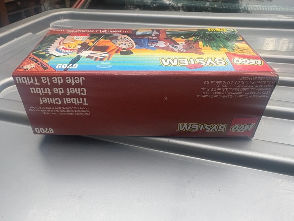 Lego Wild West / Western #6709 Tribal Chief, Brand New in Sealed Box, 1997 - Image 4 of 4