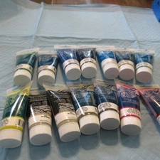 LOT OF 14 TUBES OF SPEEDBALL BLOCK PRINTING INK