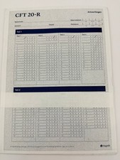 CFT 20 R Antwortbogen Hogrefe Intelligenztest...