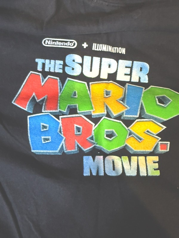 Comic Con Nintendo Super Mario Bros Movie Promo Bowser T-shirt 2022 Men’s Sz L