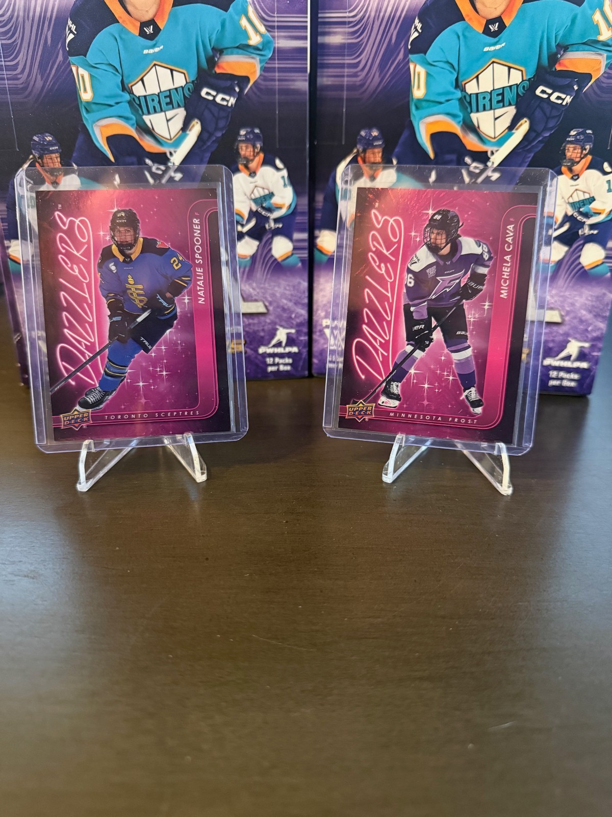 Upper Deck PWHL 2024-25 Pink Dazzlers - Pick from List