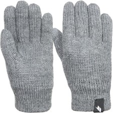 Trespass Kids Bargo Knitted Thinsulate Lightweight Gloves - 8-10 Yrs