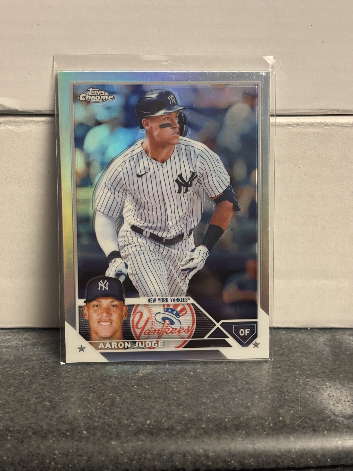 2023 Topps Chrome Aaron Judge #62 Refractor New York Yankees 3-Time MVP