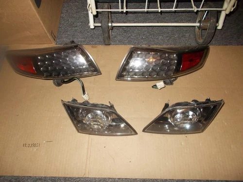 2003-2008 Infiniti FX35 FX45 Sport Smoked Left & Right Tail light Set OEM
