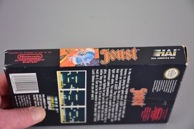 Joust (Nintendo, NES) Complete In Box, CIB
