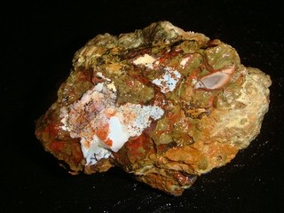 RICHARDSON RANCH OPAL BED THUNDER EGG CLUSTER 1 1/2 POUNDS MADRAS OREGON