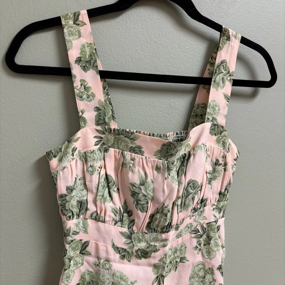 VTG Cinnamon Girl Hawaii Y2K Babydoll Top Size 2 XS Coquette Fairy Cottagecore — 第 2/4 张图片