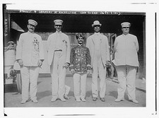 Biggest 4 Shriners at Rochester end to end they are ... c1900 Large Old Photo