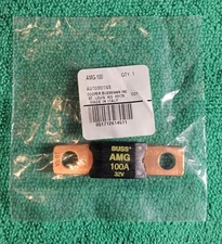 Cooper Bussmann AMG-100 Fuse, 100 Amp 32 Volts, 100a 32v 