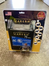 Zareba EAC75M-Z 75 Mile AC Low Impedance Electric Fence Charger