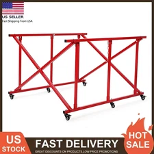 Folding Pick Up Bed Dolly Foldable Large Auto Body Truck Bed Cart 800lb Capacity