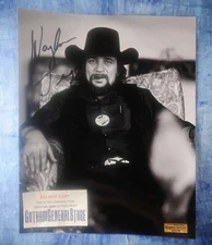 Waylon Jennings Hand Signed Autograph 8x10 Photo COA - NO US TARIFF