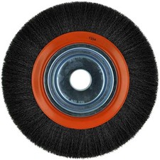 Walter 13B100 10x1x1-1/4 Crimped Wire Wheel Brush with Reducer Bushing Set STEEL
