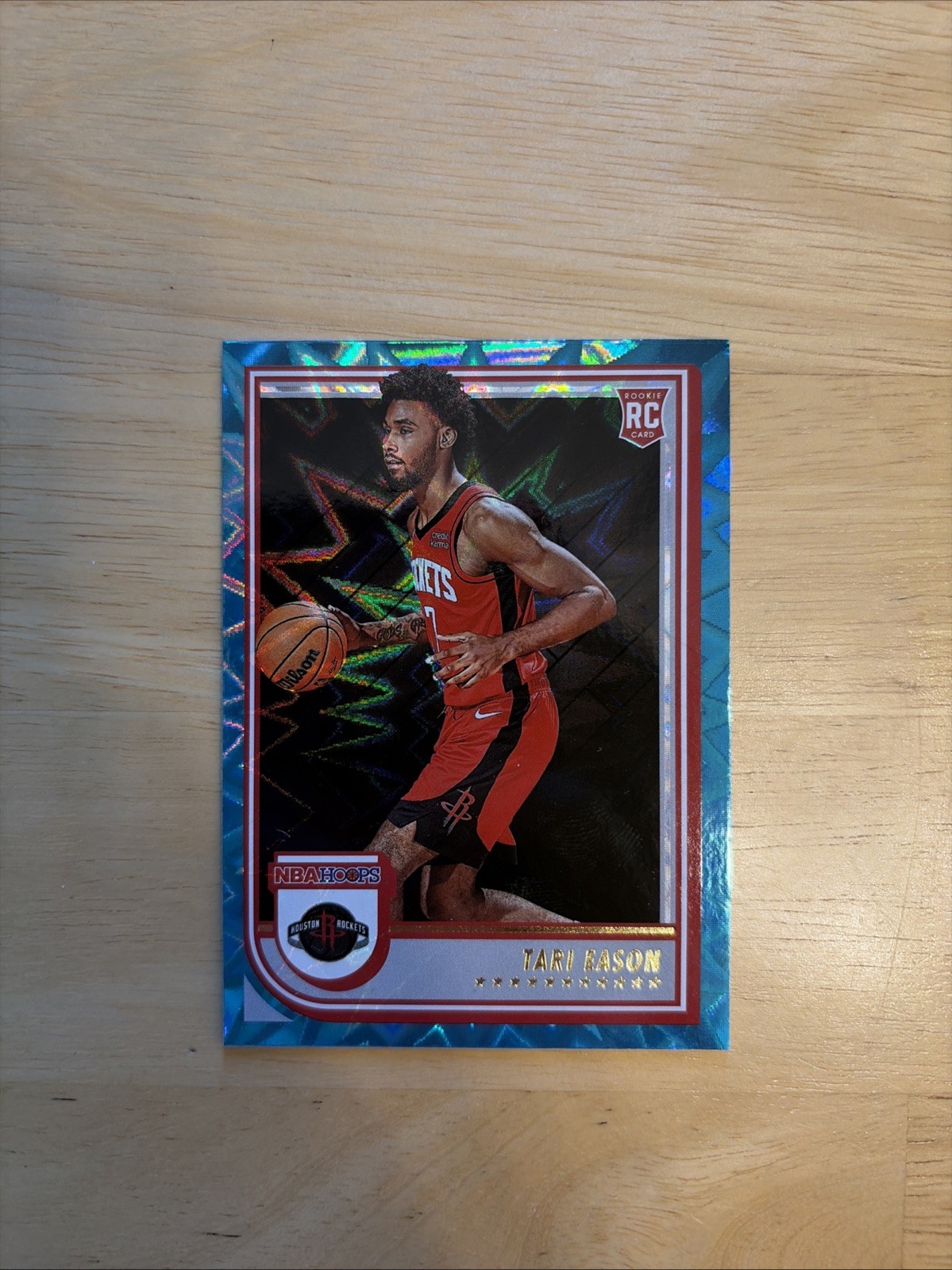 2022-23 Panini NBA Hoops - Rookies Tari Eason #247 Teal Explosion (RC)