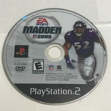 Madden 2005 (Sony PlayStation 2, 2004) PS2 Tested
