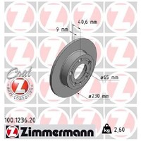 2X Bremsscheibe FüR VW T-Cross C11 D31 1.0 1.5 1.6 18 Bis 26 Zimmermann AXR Chya