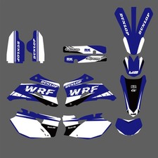 Team Graphics Background Decal Sticker For Yamaha WR250F WR450F 2007-2010 2011