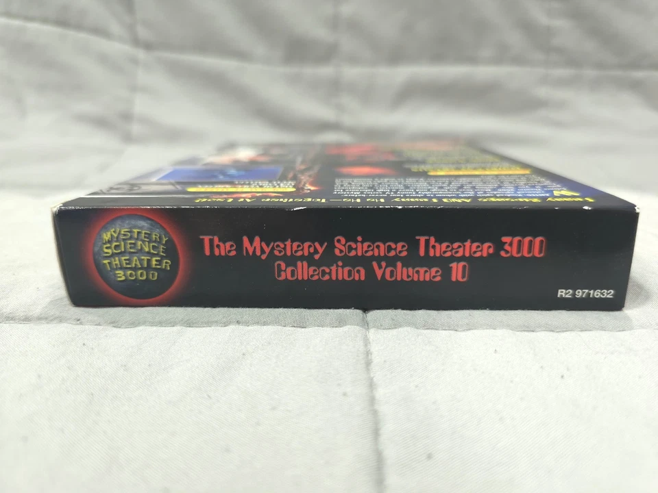 Mystery Science Theater 3000 Vol. 10 DVD Set Rare W/Godzilla Vs Megalon TESTED Foto 2 de 4