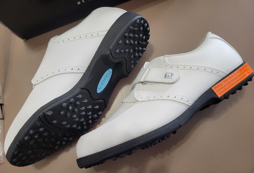 Footjoy greenjoys Spikeless 48352 Women's White Golf Shoes 9 M - Afbeelding 4 van 15