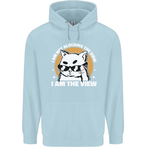 Lustig Katze I Am The View Herren 80% Baumwolle Kapuzen - Bild 13 von 27