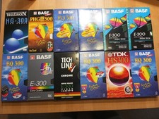 12 Stück VHS Videokassetten (bespielt) - Mar...