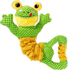 Dog Tug Toy, Durable Dog Toys Large Breed, Tug of War Dog Squeaky Toy, Stuffed P