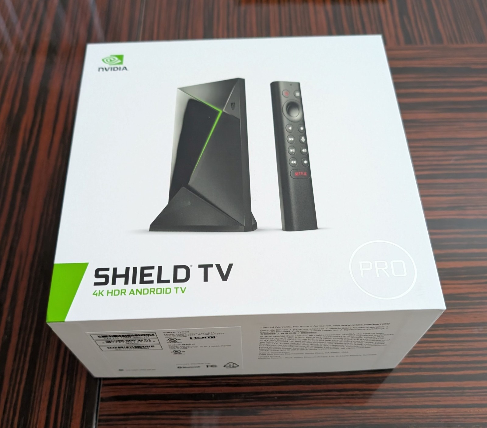 NEW NVIDIA SHIELD Android TV Pro 4K HDR Vision Atmos AI Streaming Media Player
