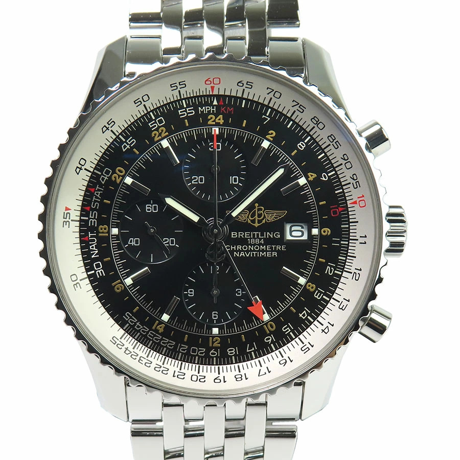 BREITLING A24322 NAVI TIMER GMT CHRONOGRAPH