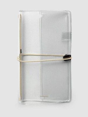 Cloth & Paper A5 SLIM Travel Notebook Cover - Transparent