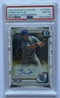 2020 Bowman - Chrome Prospects Autographs Bobby Witt Jr. #CPA-BWJ (AU, RC)