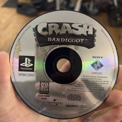 Crash Bandicoot Sony PlayStation 1 Disc Only Untested